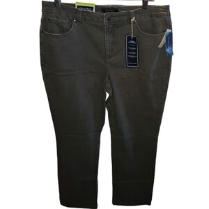 NWT Charter Club Studded Pocket Lexington Straight Leg Pants